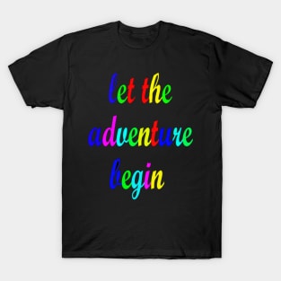 rainbow design T-Shirt